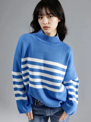 My fashion Sweater 'Pullover' in Blue: front