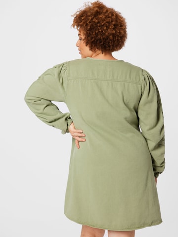 Missguided Plus Šaty – zelená