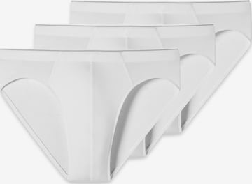 SCHIESSER Slip '95/5 Organic Cotton' in Wit: voorkant