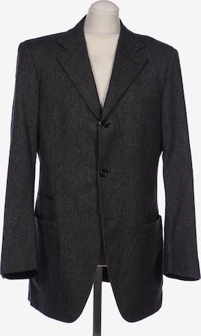 Fay Suit Jacket in M in Grey: front