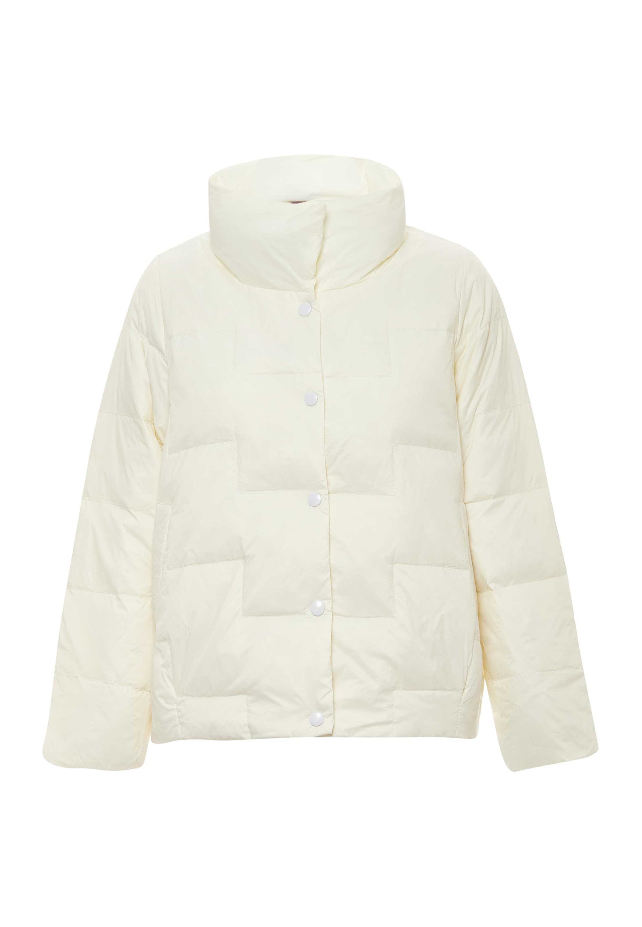 MYMO - Chaqueta de invierno en blanco: frente
