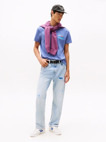 Tommy Jeans - Camiseta en azul
