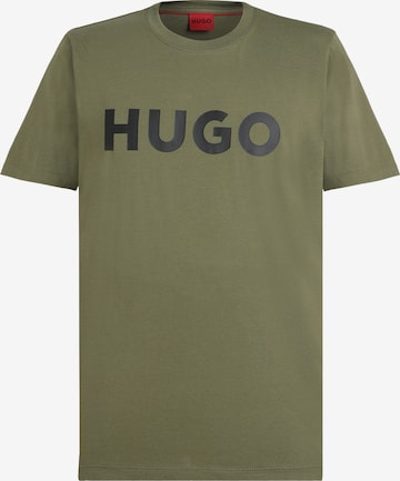 HUGO - Camiseta 'Dulivio' en verde: frente