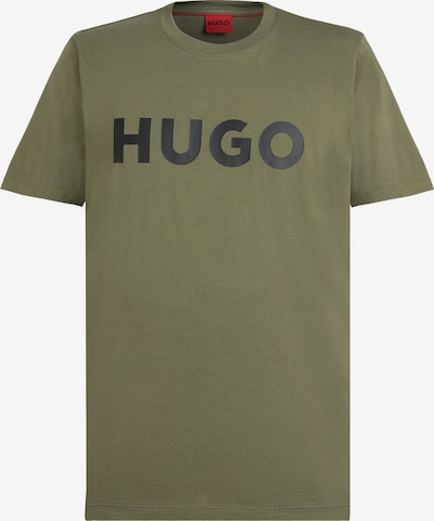 HUGO T-Krekls 'Dulivio' pieejams S, krāsa - haki / melns, Preces skats