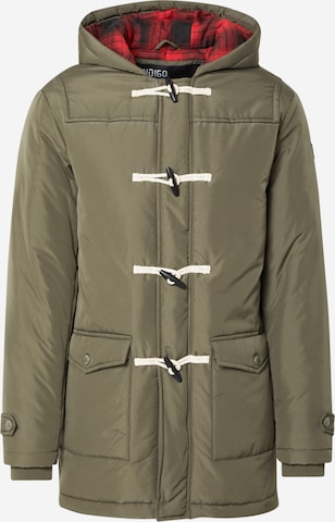 INDICODE JEANS Between-Season Jacket 'Baltico' in Green: front