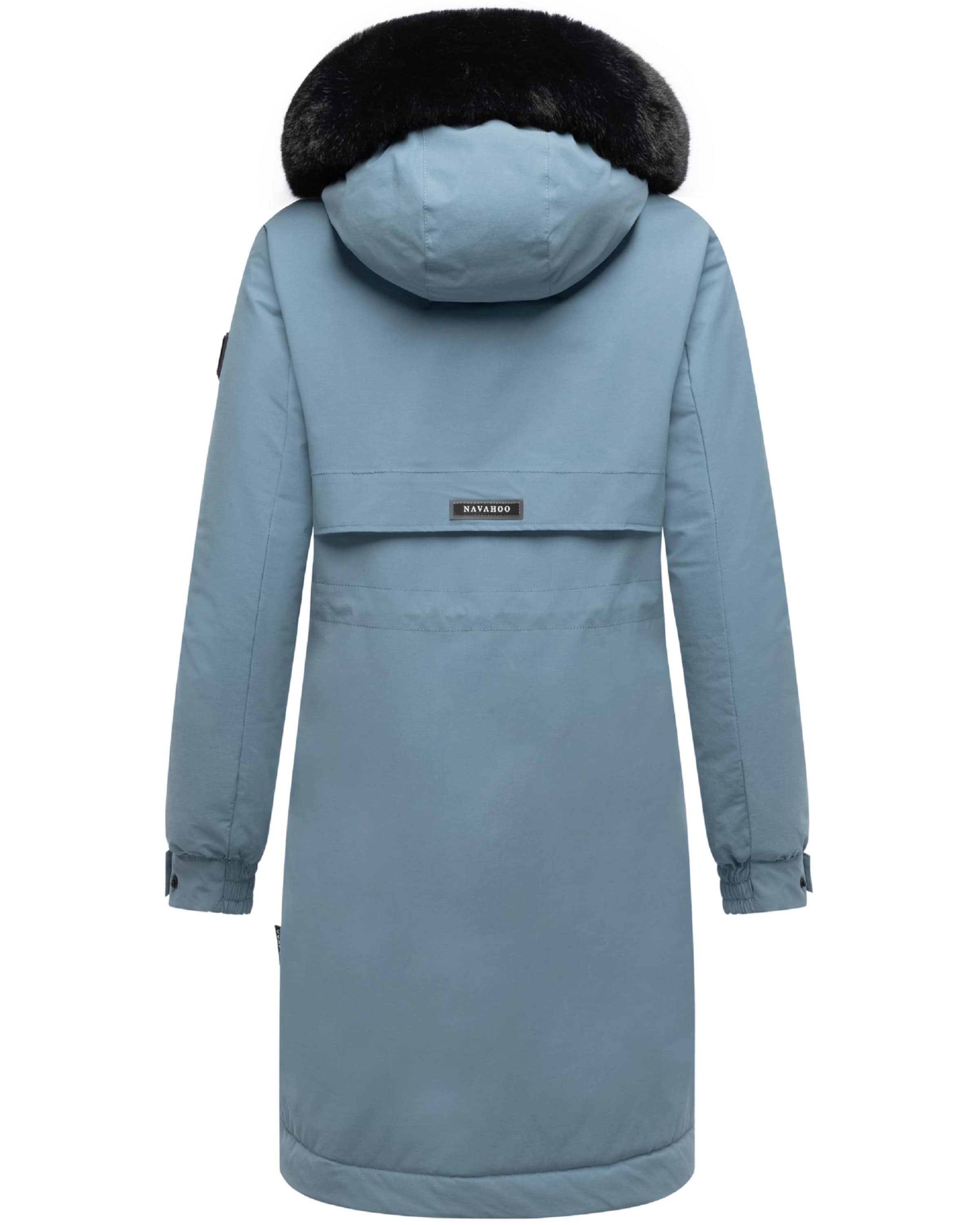 Manteau mi-saison 'Kaltwetterretter 14' NAVAHOO en bleu