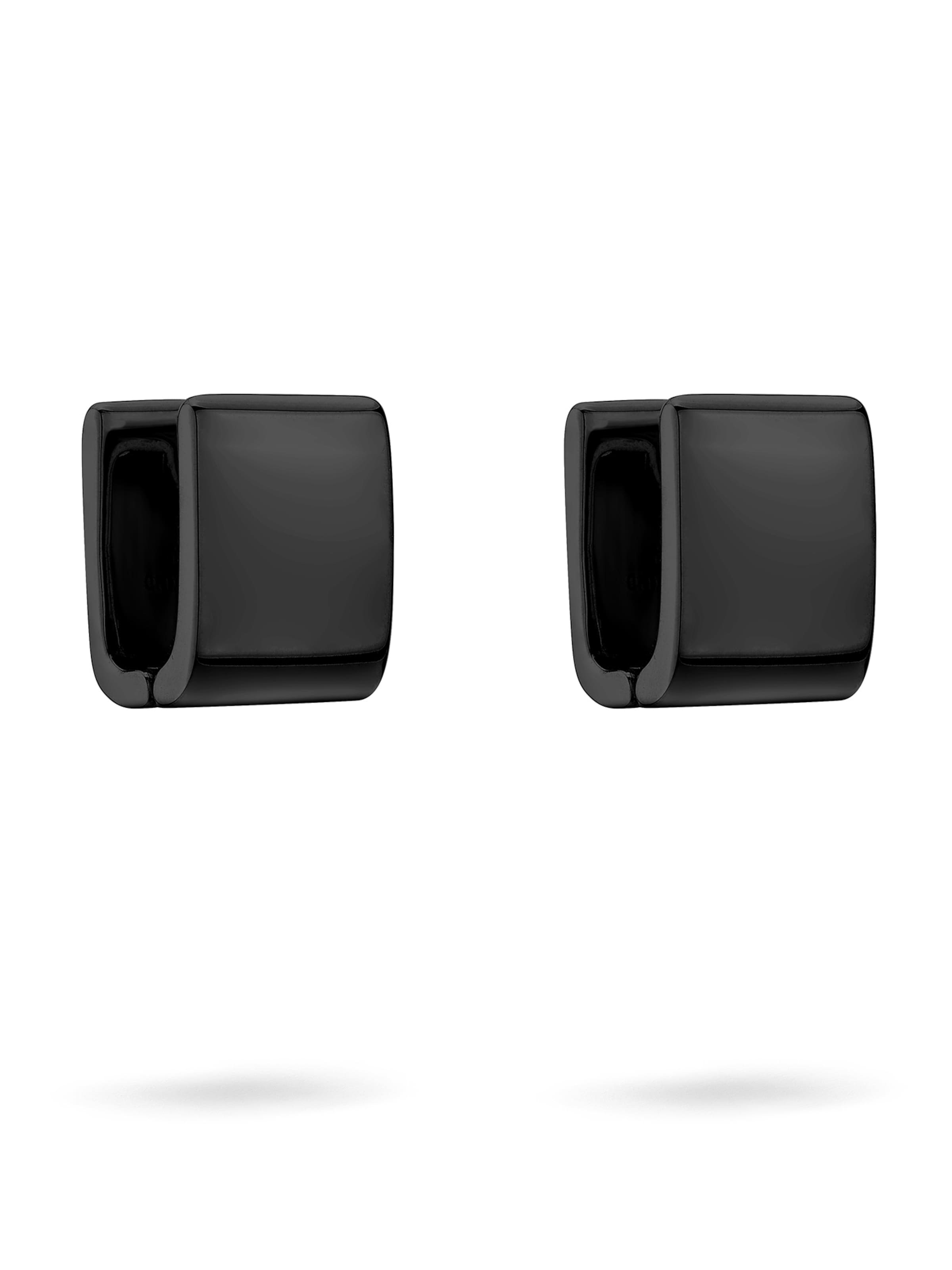 Liebeskind Berlin Ohrringe in Schwarz: Vorderseite