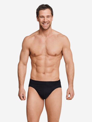 SCHIESSER Slip 'Cotton Essentials Authentic'‌‌‌‌‌‌‌‌‌‌ in Schwarz
