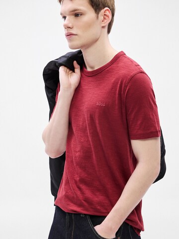 BOSS Футболка 'Tegood' в Красный