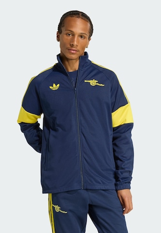ADIDAS ORIGINALS Trainingsjack 'Arsenal FC LFSTLR' in Blauw: voorkant