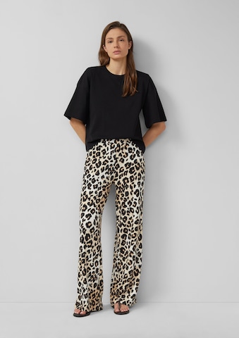 s.Oliver Wide leg Pants in Beige