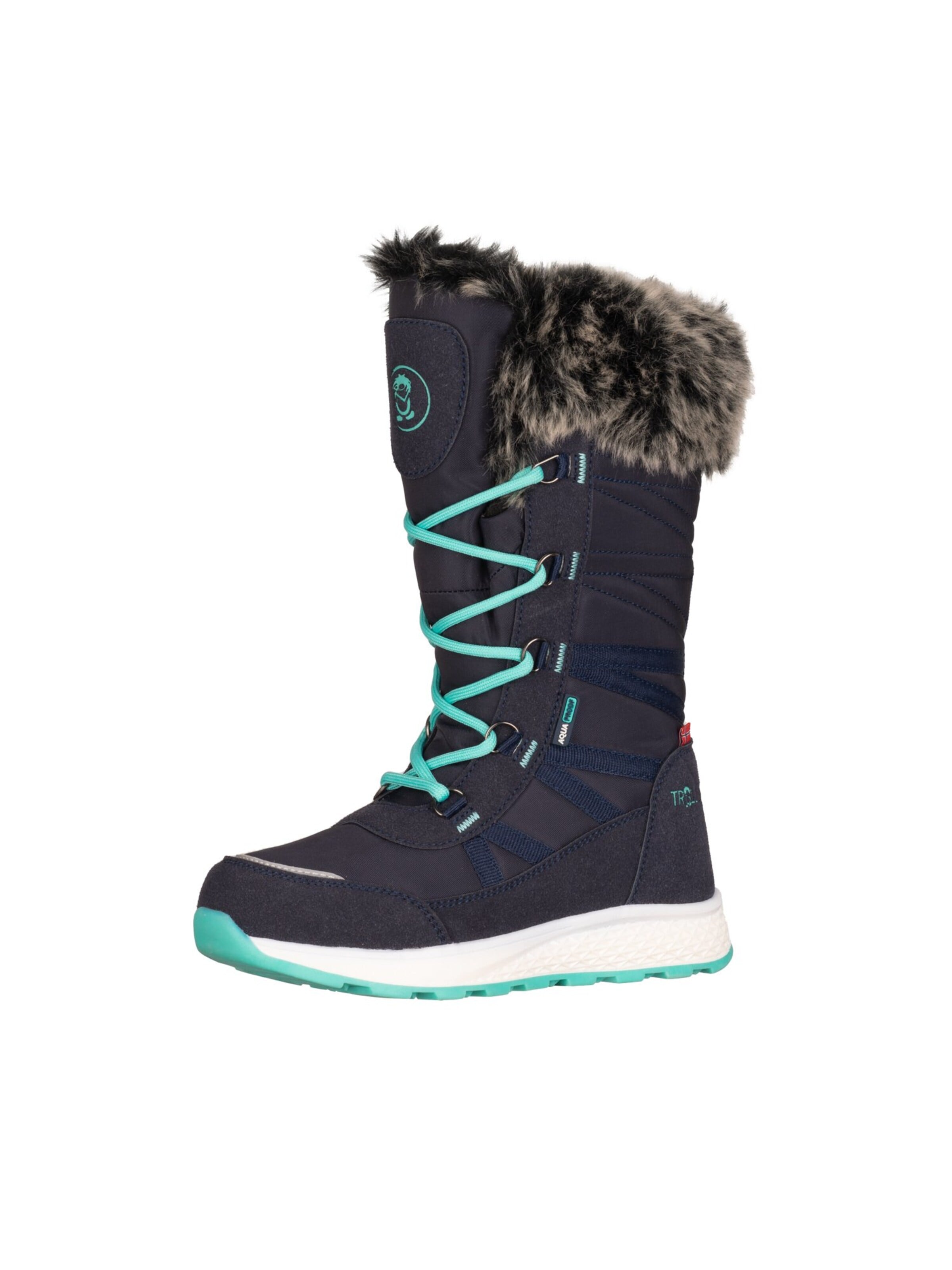TROLLKIDS Snowboots in Blau: Vorderseite
