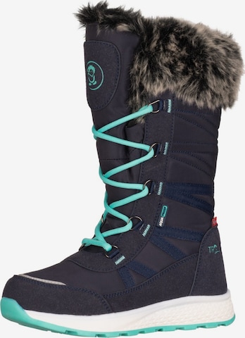 TROLLKIDS Snowboots in Blau: Vorderseite