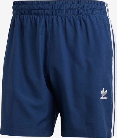 ADIDAS ORIGINALS Shorts de bain 'Adicolor' en bleu marine / blanc, Vue avec produit