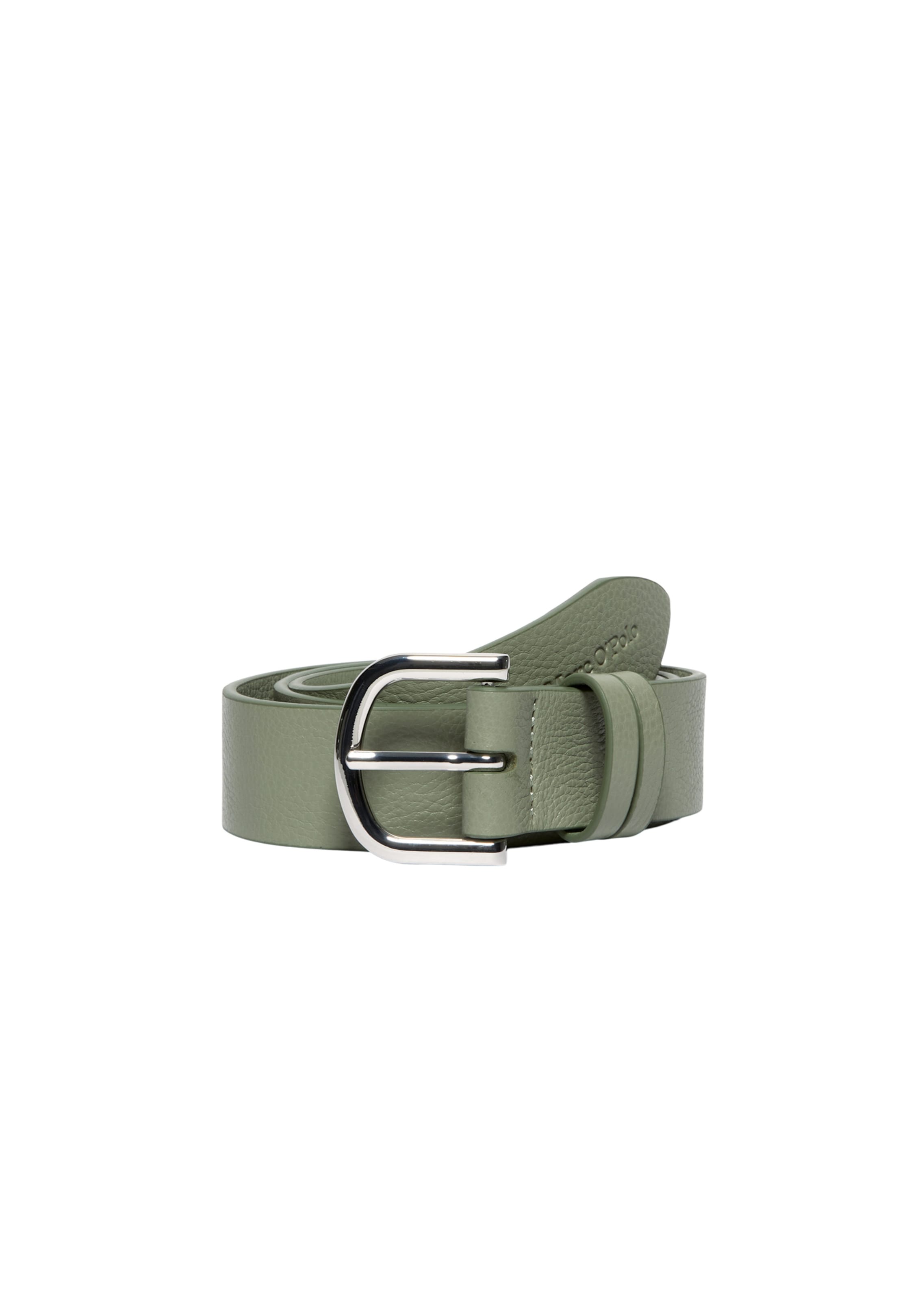 Marc O'Polo Belt in Green: front