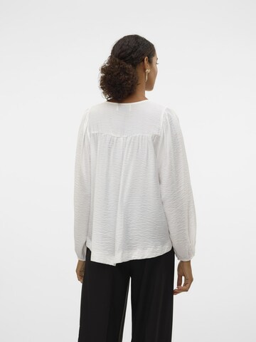 Chemisier 'GALILEA' VERO MODA en blanc