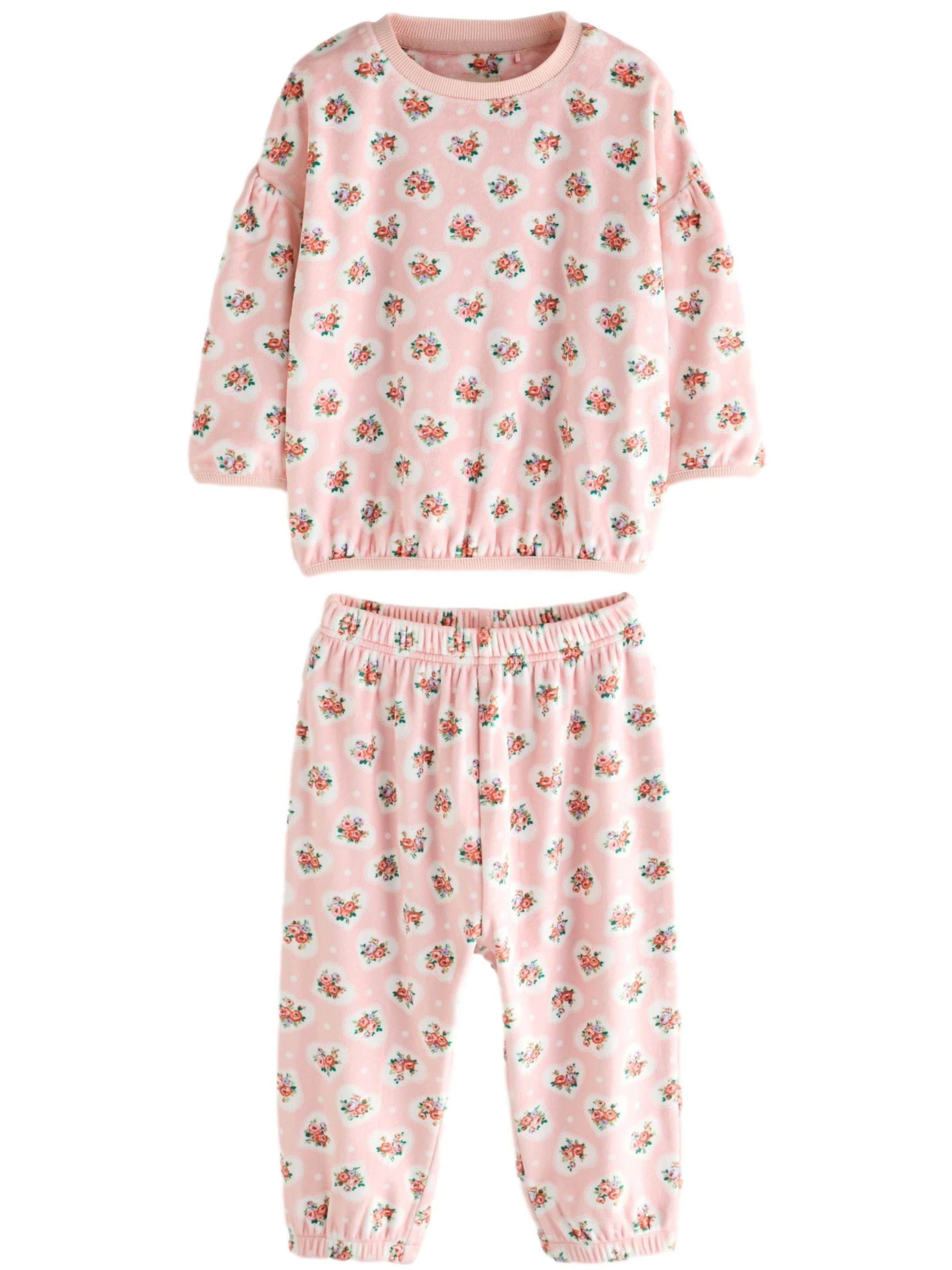 Next Комплект пижама 'Cath Kidston' в розово: отпред