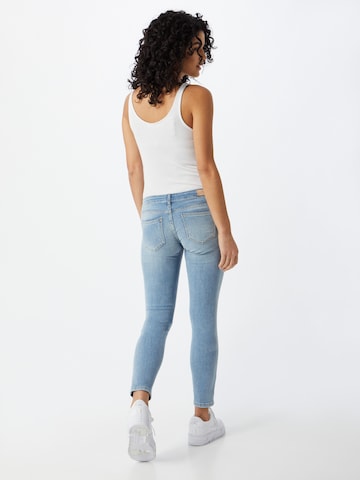 ONLY Skinny Jeans 'CORAL' in Blauw