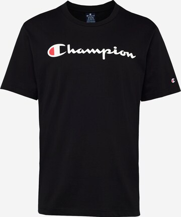 Champion Authentic Athletic Apparel T-Shirt 'Legacy American Classics' in Schwarz: predná strana