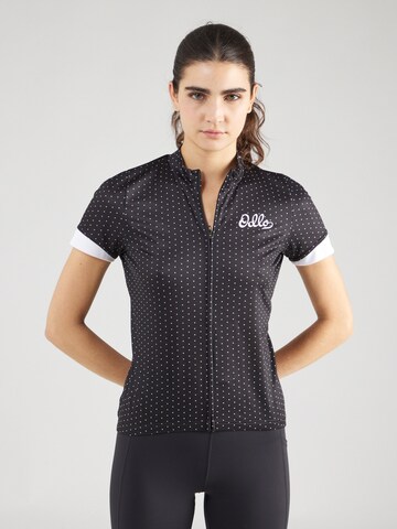 ODLO - Camiseta funcional 'Essential' en negro: frente