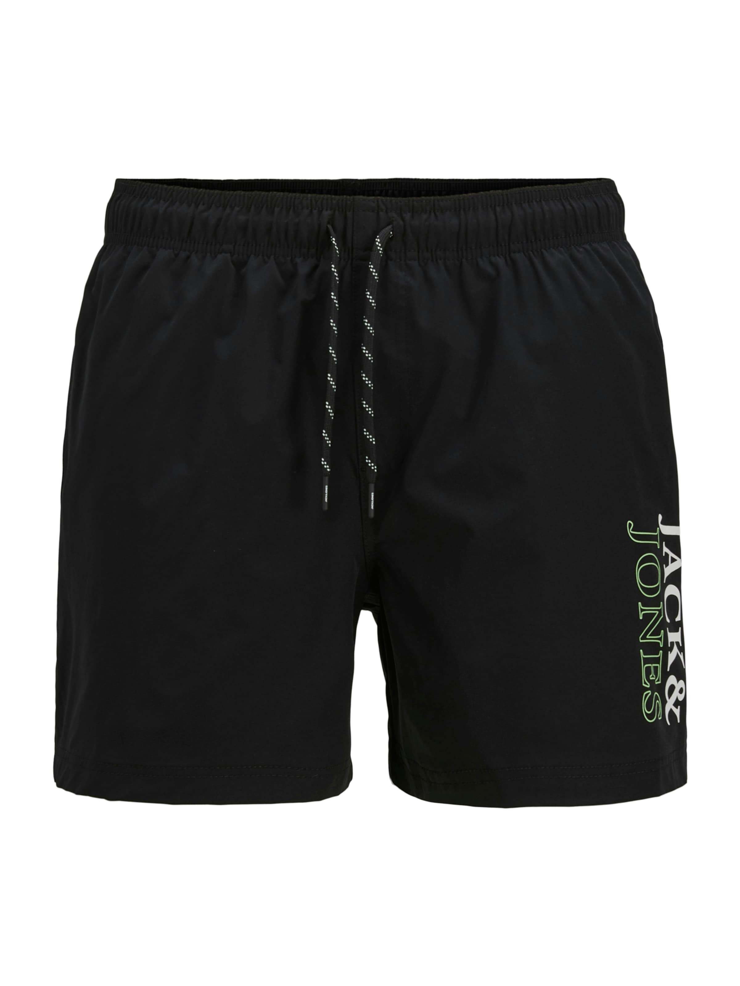 Jack & Jones Junior Board Shorts 'JPSTMaui' in Black: front