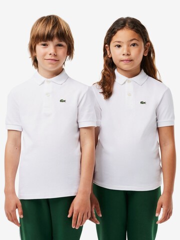 LACOSTE - Camisola em branco: frente