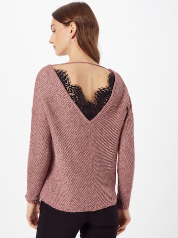 VERO MODA Sweater 'Buena Lena' in Pink