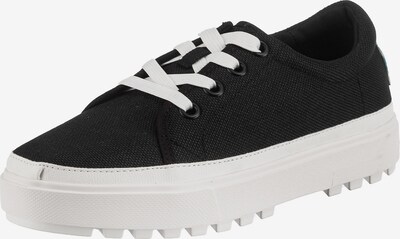 TOMS Sneaker ' Lace Up Lug ' in schwarz / weiß, Produktansicht