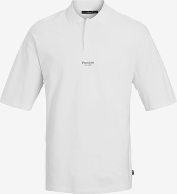 JACK & JONES Poloshirt 'Lakam' in Weiß: predná strana