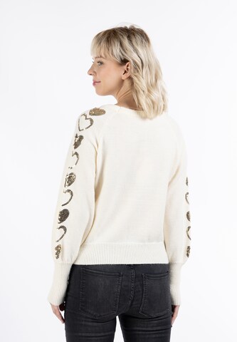 MYMO Sweater 'Nolie' in White