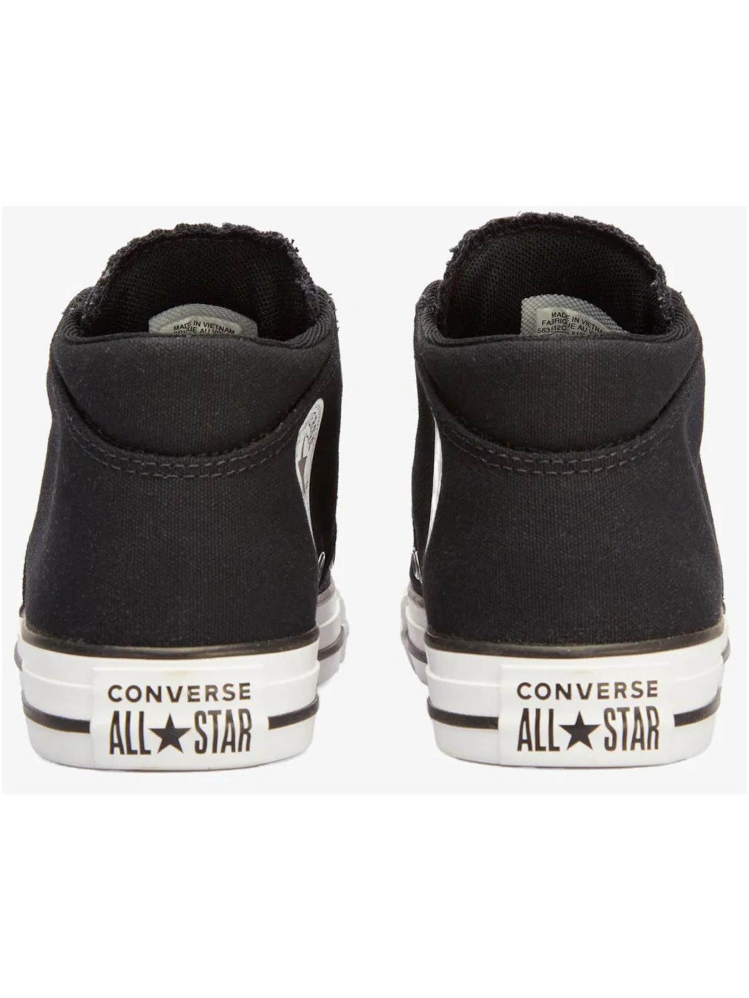 CONVERSE Sneaker low 'Converse Chuck Taylor All Star Madison Mid' in Schwarz