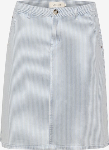 Cream Skirt 'Bethany' in Blue: front