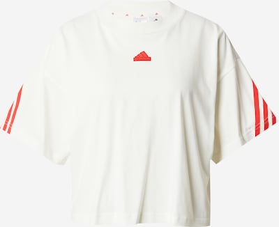 Sportiniai marškinėliai 'Future Icons' iš ADIDAS SPORTSWEAR, spalva – raudona / balta, Prekių apžvalga