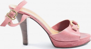 Cacharel High Heel Sandaletten 39 in Pink: predná strana