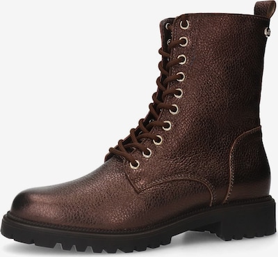 MANFIELD Schnürstiefelette in 36 in bronze, Produktansicht
