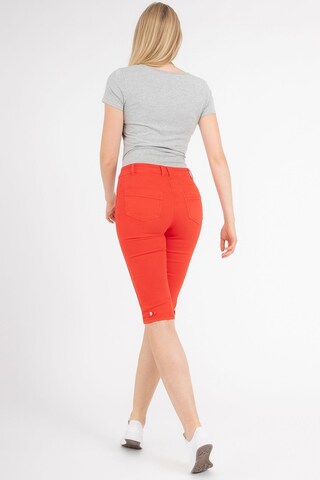 Recover Pants Slimfit Broek in Rood