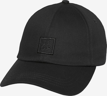 Casquette Marc O'Polo en noir : devant