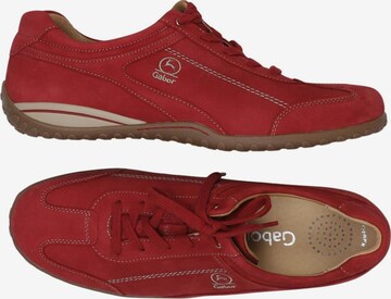 GABOR Sneaker 43,5 in Rot: Vorderseite