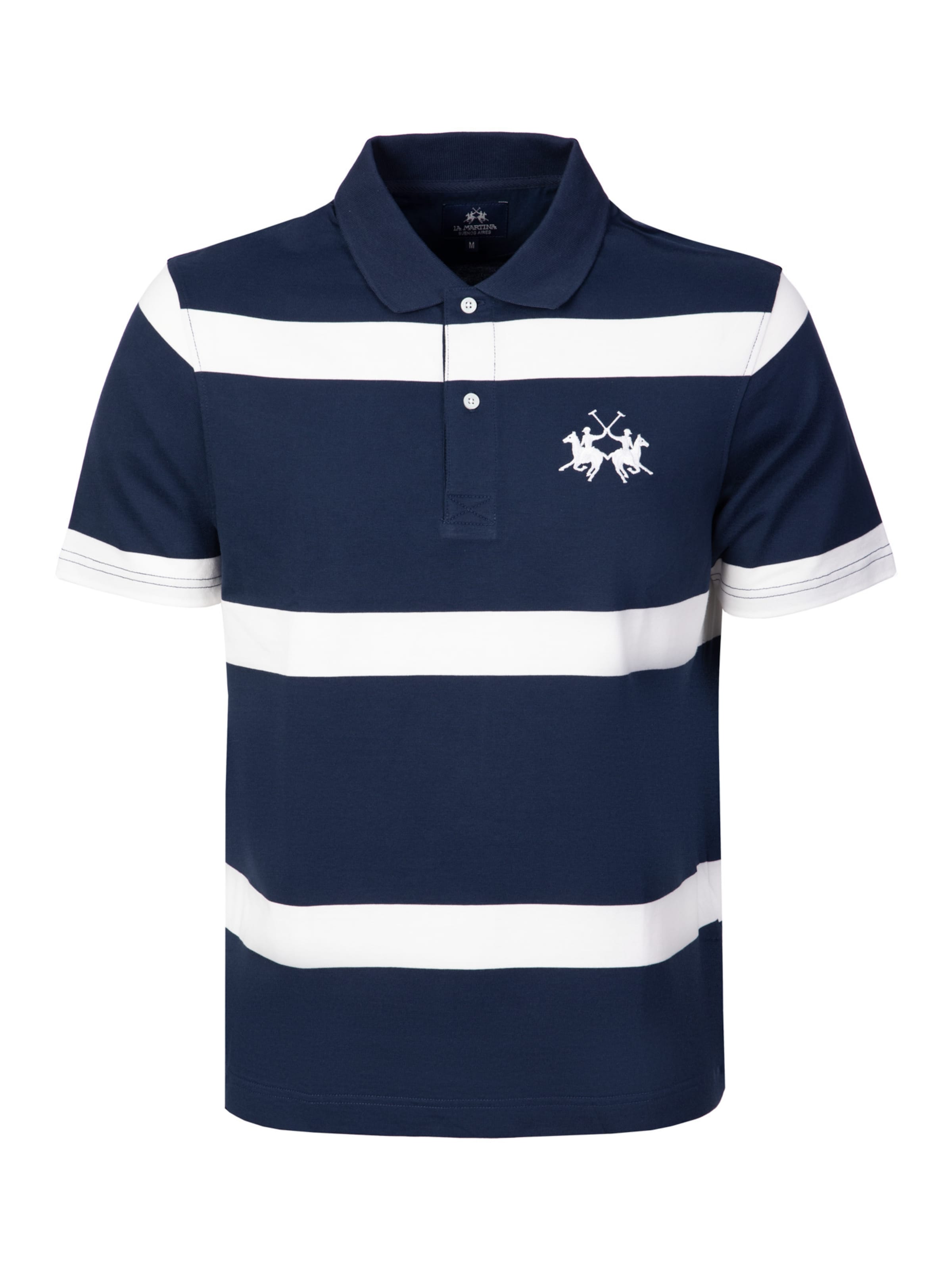 La Martina Shirt 'MCP009' in Blue: front