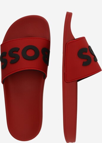 BOSS Beach & Pool Shoes 'Kirk' in Red