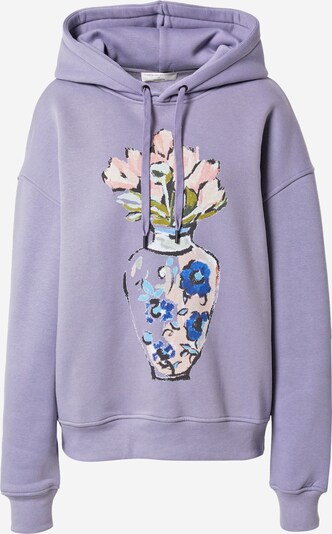 Guido Maria Kretschmer Women Sweatshirt 'Romy' in de kleur Lichtblauw / Donkerblauw / Lavendel / Rosa / Rosé, Productweergave