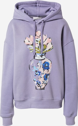 Guido Maria Kretschmer Collection Sweatshirt 'Romy' i lila: framsida