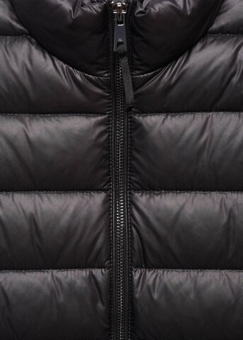 MANGO Winter Jacket 'Plumi' in Black