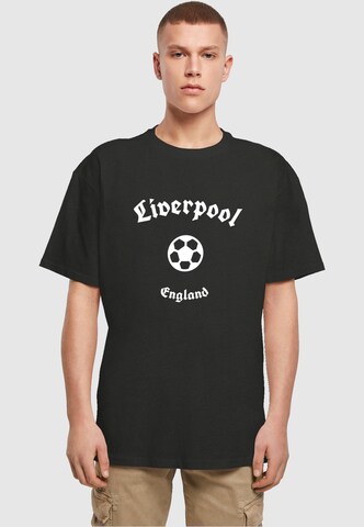 Merchcode Shirt 'Liverpool X' in Zwart: voorkant