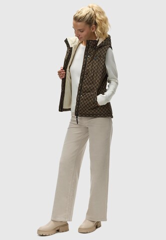 Gilet 'Hesty' di Ragwear in marrone: frontale