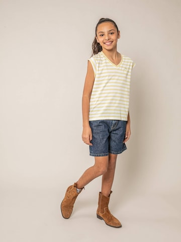 T-Shirt 'VAMIKA' Deeluxe en jaune