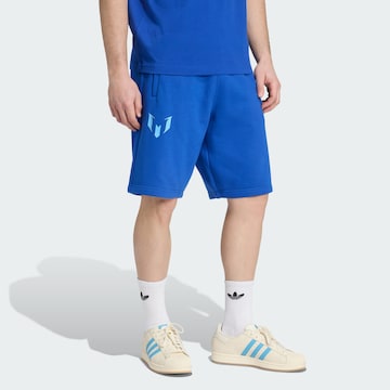 Regular Pantalon de sport 'Messi' ADIDAS PERFORMANCE en bleu : devant