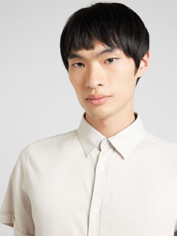 s.Oliver Slim Fit Hemd in Beige