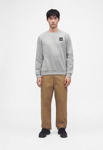 Felpa 'BOX HALF DOME' di THE NORTH FACE in grigio