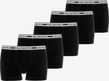 Boxers TOM TAILOR en noir : devant